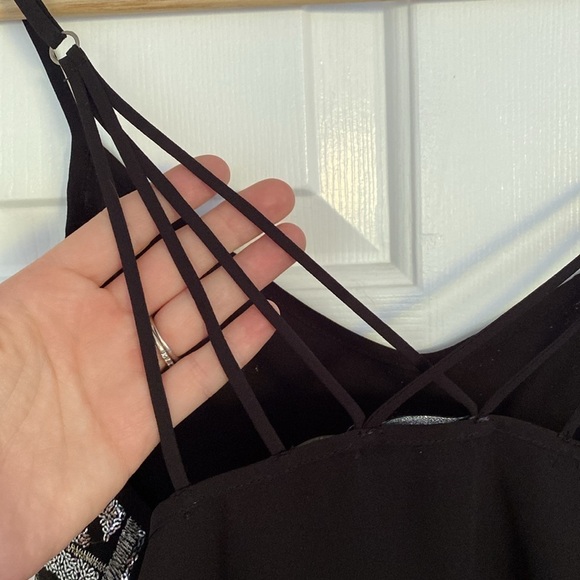 Astr the label black sequin cowl neck tank top. - Picture 12 of 13